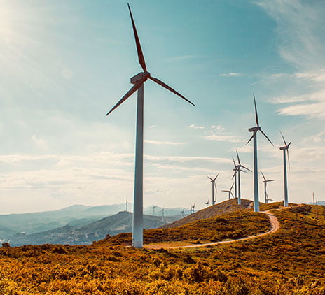 COP28 listing image of wind turbines