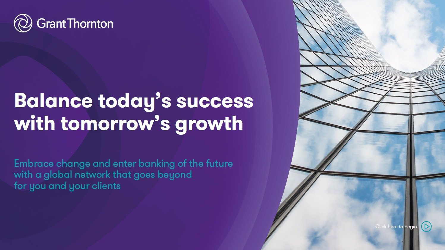 Global banking brochure
