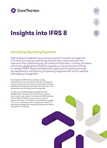 Identifying operating segments