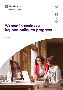 Women in business 2018 cover image