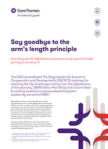 Cover image for Say goodbye to the arm's length principle